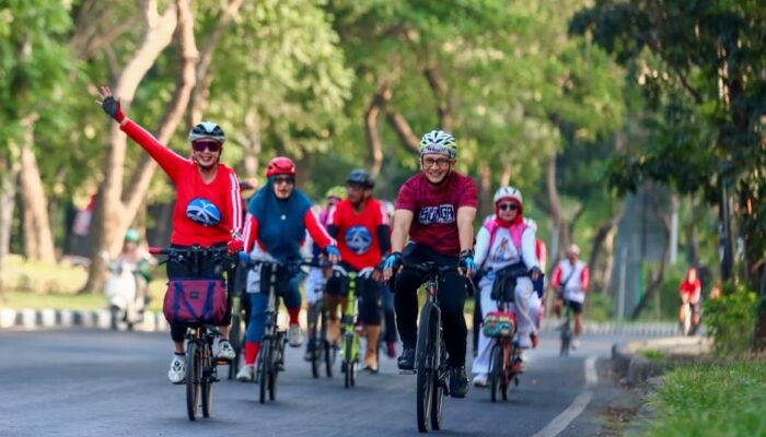 Gowes Merdeka IB 2026, Ratusan Pesepeda Rayakan HUT ke-81 RI Lewat Aksi Sehat dan Guyub
