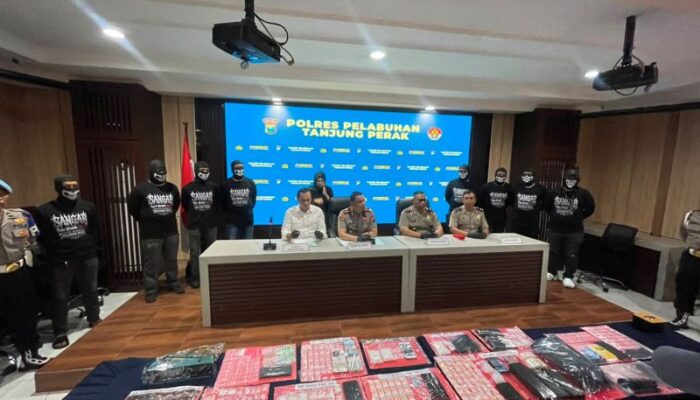 Operasi Tumpas Narkoba 2026, Polres Pelabuhan Tanjung Perak Tangkap 27 Tersangka dan Sita 1,01 kg Sabu