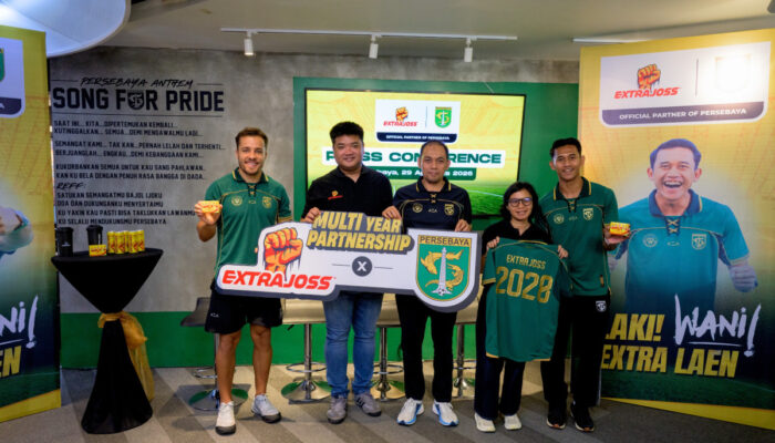 Extra Joss Perpanjang Kerja Sama dengan Persebaya hingga 2028