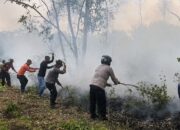 Polri Kerahkan 200 Perwira dan Bhabinkamtibmas Cegah Karhutla di Empat Polda