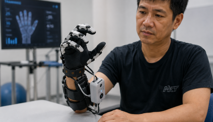Sarung Tangan Robotik Berbasis AI Bantu Pulihkan Fungsi Tangan Pasien Lumpuh