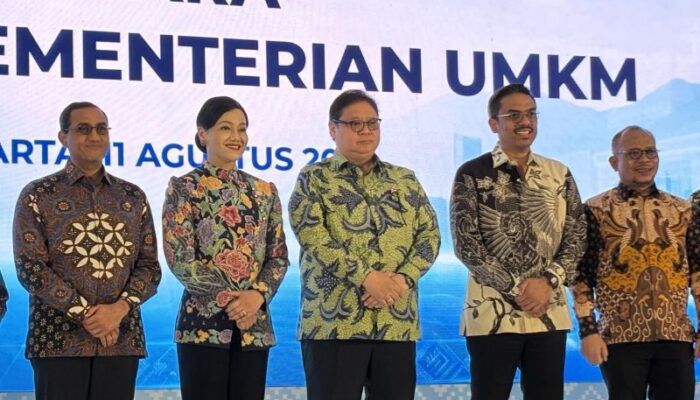 Airlangga Bidik Kredit UMKM Tembus Rp2.000 Triliun