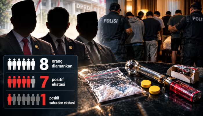 Tiga Legislator Diproses Kasus Narkoba