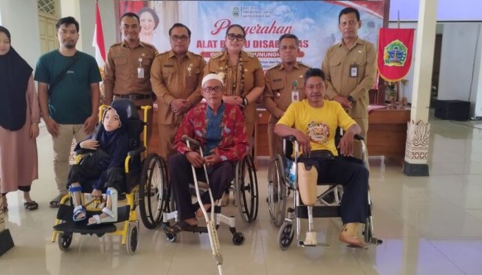 Pemkab Gunungkidul Salurkan 95 Alat Bantu untuk Penyandang Disabilitas