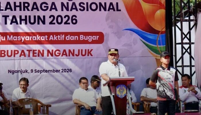 Kobarkan Semangat Sehat dan Prestasi, Pemkab Nganjuk Gelar Peringatan Haornas 2026