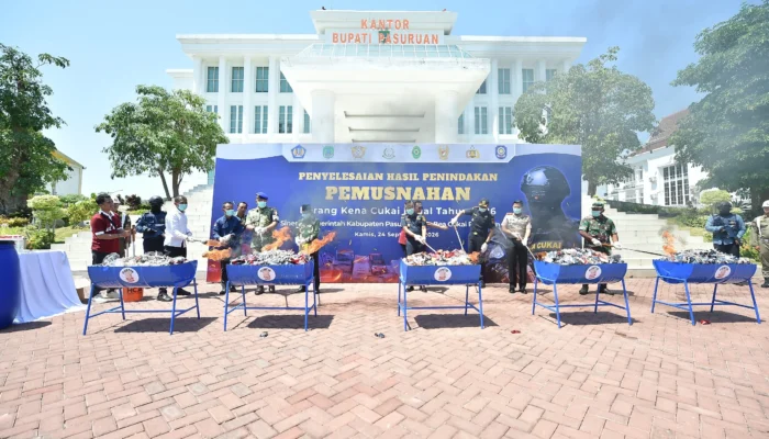 BKC Ilegal Rp9,3 M Dimusnahkan