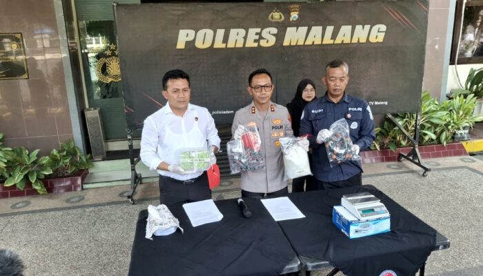 Pengedar Sabu 1,1 Kg Terancam Seumur Hidup