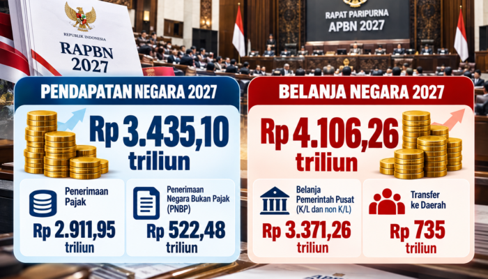 APBN 2027 Disetujui, Transfer Daerah Rp735 T