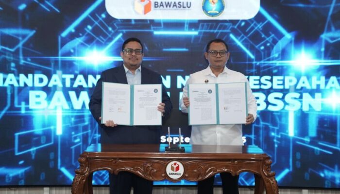 Kawal Integritas Demokrasi Digital, Bawaslu Gandeng BSSN Perkuat Keamanan Siber Pemilu hingga 2031