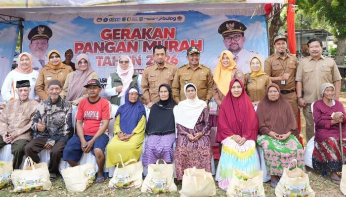 Bantu Ringankan Beban Warga, Pemkab Nganjuk dan Pemprov Jatim Gelar Gerakan Pangan Murah
