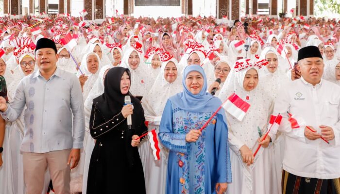 Maulid Nabi dan HUT ke-81 RI di Sidoarjo, Khofifah Gaungkan Ajaran Moral Syekh Afeefuddin