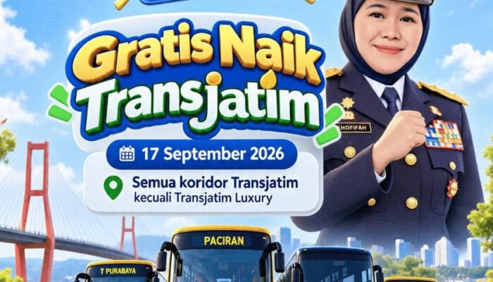 Peringati Harhubnas 2026, Gubernur Khofifah Gratiskan 8 Koridor Trans Jatim Hari Ini