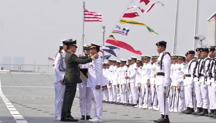KRI Sriwijaya-100 Perkuat Pertahanan Maritim Indonesia