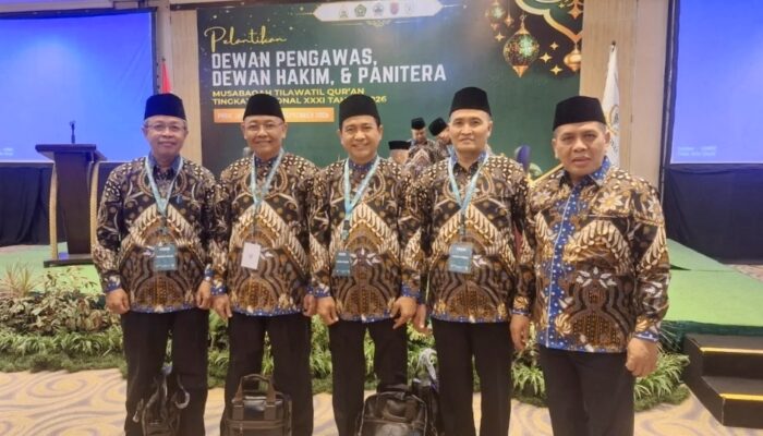 5 Tokoh Jatim Resmi Dilantik Jadi Dewan Hakim MTQ Nasional XXXI, Menag: Jaga Orisinalitas Penilaian