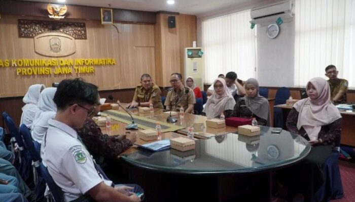 Diskominfo Jatim Kenalkan Portal Perisai Anak dan Latih Siswa SMK Bikin Konten Kreatif