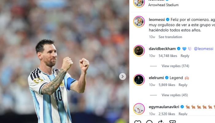 Lionel Messi Umumkan Pensiun dari Timnas Argentina