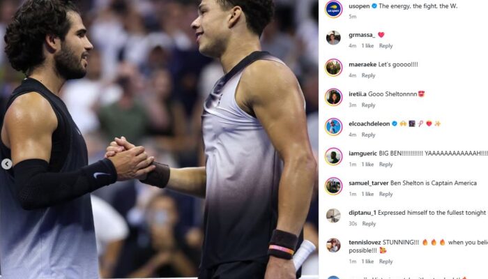 Ben Shelton Singkirkan Carlos Alcaraz dalam Duel Lima Set di US Open 2026