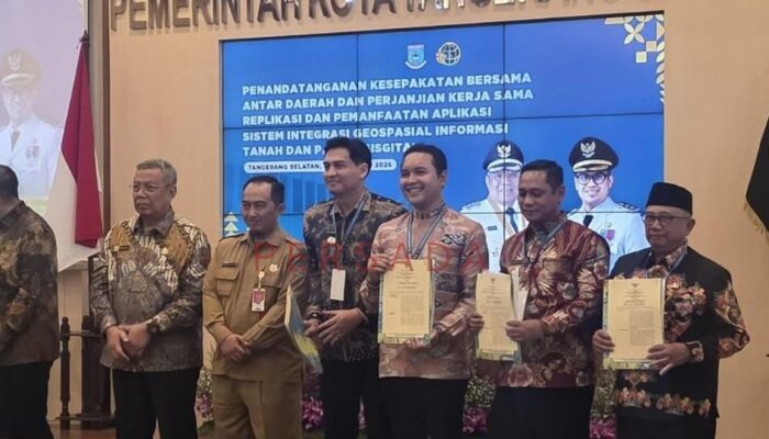 Pemkab Blitar dan Pemkot Tangsel Jalin Kerja Sama Sistem Geospasial Pajak
