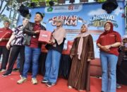 Pacu Transaksi QRIS, Bank Jatim Sidoarjo Sukseskan Gebyar UMKM dan Karnaval Gear Ultima