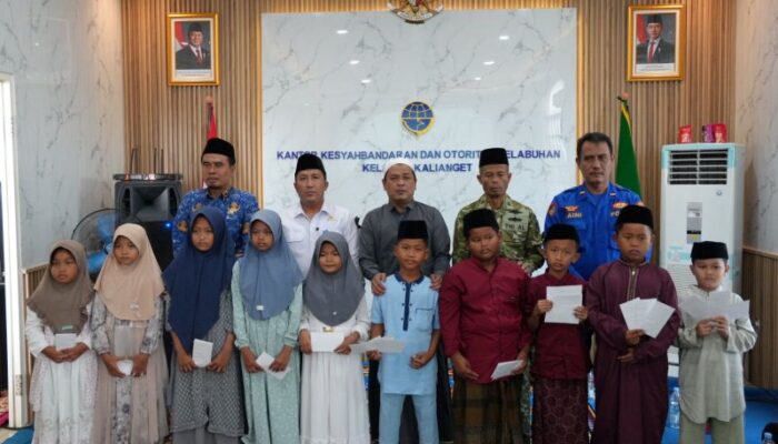 Peringati Harhubnas ke-55, KSOP Kalianget Gelar Doa Bersama dan Santunan Anak Yatim