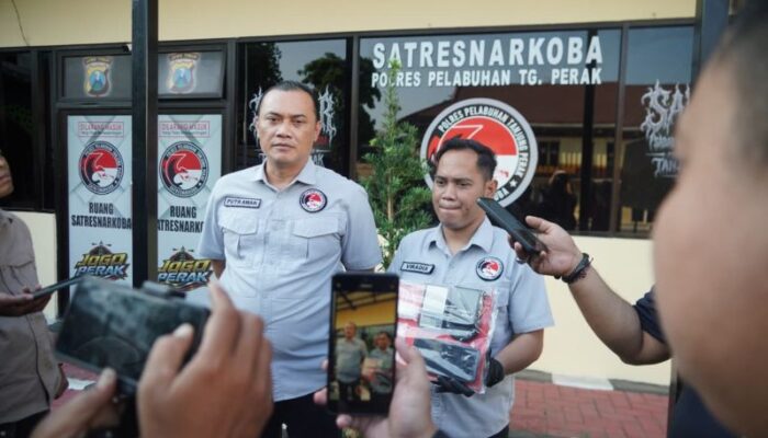Polres Tanjung Perak Sita 65,51 Gram Sabu, Pemuda Asal Sampang Ditangkap