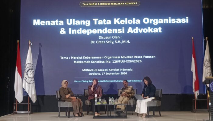Ratusan Advokat Kumpul di Surabaya, Bahas Masa Depan Organisasi Profesi Pasca Putusan MK