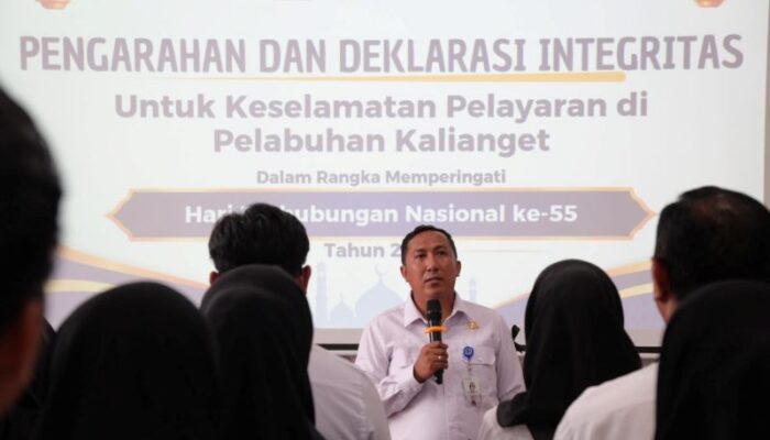 Harhubnas ke-55, KSOP Kalianget Deklarasikan Integritas untuk Perkuat Keselamatan Pelayaran