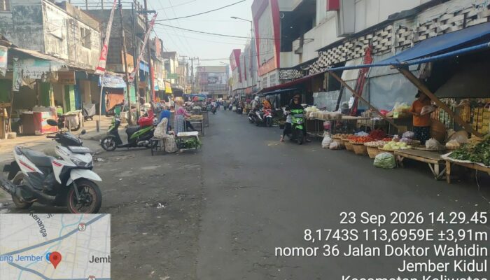 Pasar Tanjung Ditata, 1.527 Pedagang Diatur