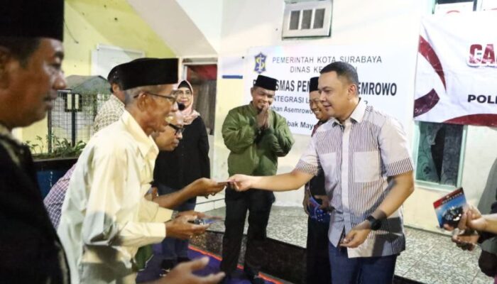 Cangkrukan Jogo Perak, Kapolres Tanjung Perak Ajak Warga Tangkal Hoaks