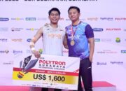 Bismo Raya Oktora Juara, Taklukkan Chico Aura di Final Surabaya International Challenge