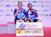 Rehan/Melati Juara Polytron Surabaya International Challenge 2026