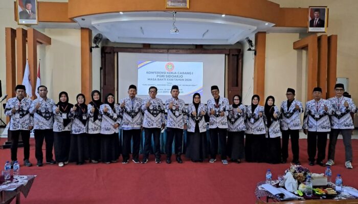 Konkercab PGRI Sidoarjo Fokus Tingkatkan Mutu Guru