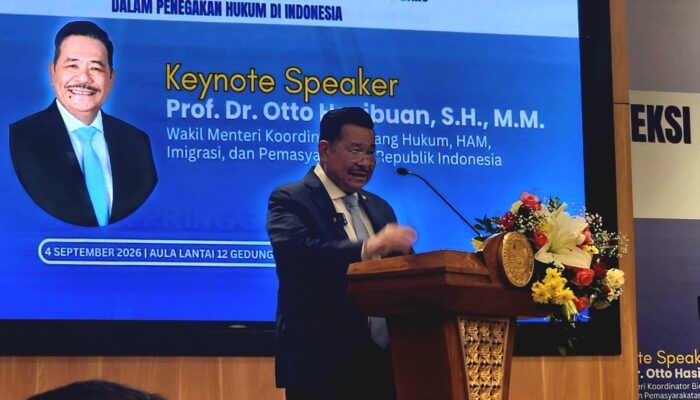 Prof Otto Hasibuan Tegaskan Penjara Bukan Lagi Solusi Tunggal