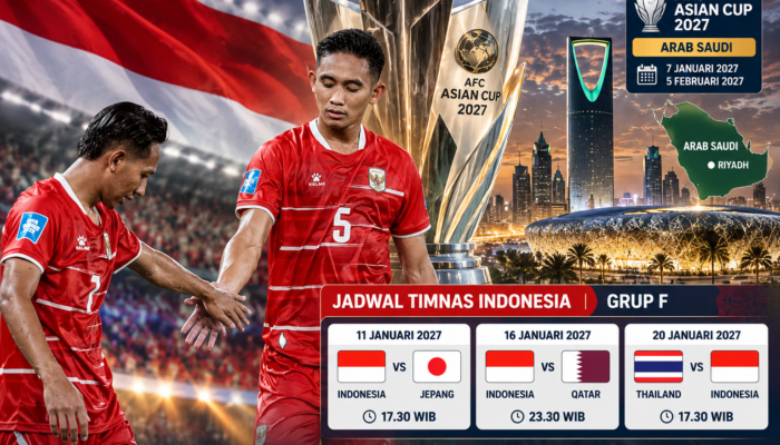AFC Pastikan Arab Saudi Tuan Rumah Piala Asia 2027, Indonesia Tantang Jepang 