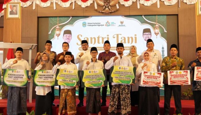 Cetak Generasi Mandiri, Pemkab Nganjuk Perkuat Program Santri Tani