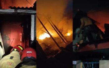 Kebakaran di Kupang Krajan