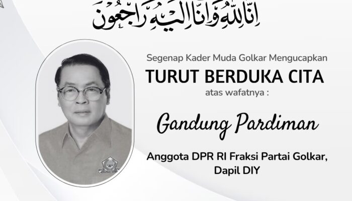 Kabar Duka: Politisi Senior Golkar Gandung Pardiman Meninggal Dunia di Usia 73 Tahun