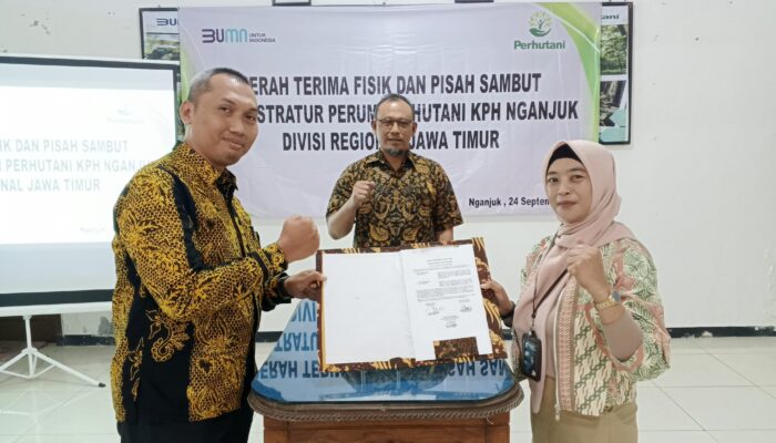 Resmi Pimpin KPH Nganjuk, Agus Suryawan Siap Lanjutkan Sinergi dan Kelestarian Hutan