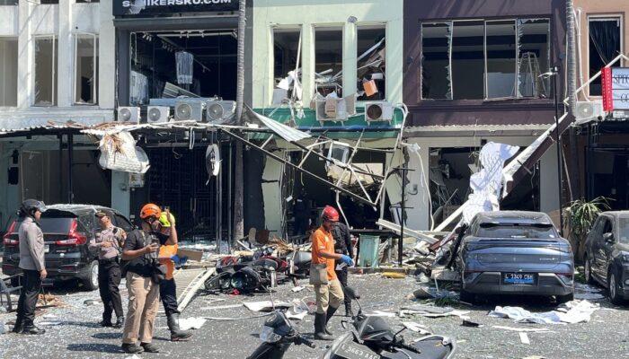 Diduga Berasal dari Elpiji, Polda Jatim Usut Ledakan Ruko San Antonio Surabaya