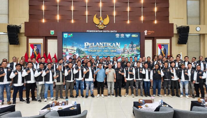 HDCI Jatim dan Lima Pengcab Resmi Dilantik, Tonny Wahyudi Tekankan Touring dan Baksos