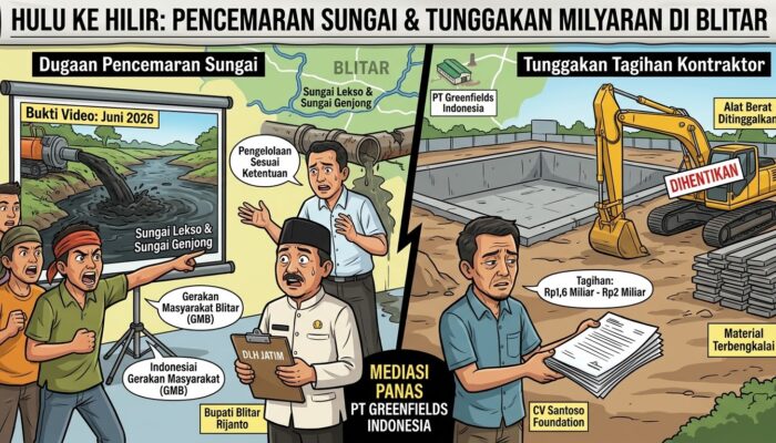 PT Greenfields Diserbu Bukti Pencemaran & Tunggakan Proyek Rp2 Miliar