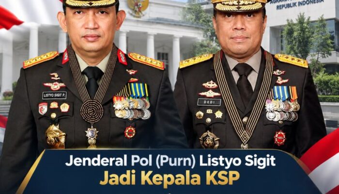 Mantan Kapolri Jadi KSP, Dedi Prasetyo Wamen ATR