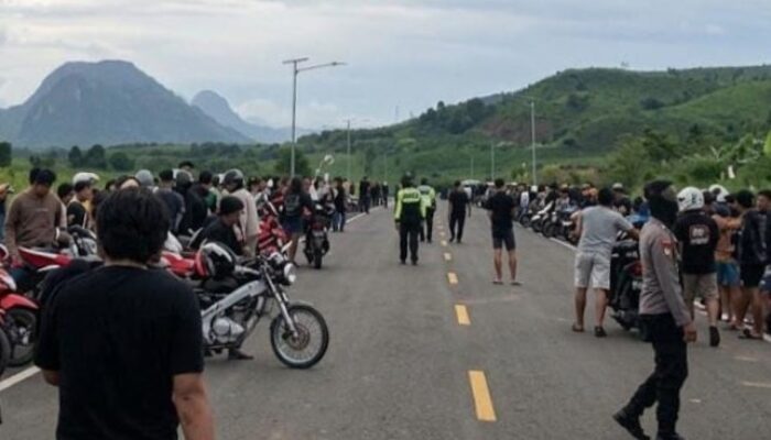 JLS Brumbun–Sine Marak Balap Liar, Satlantas Polres Tulungagung Siapkan Tindakan Tegas