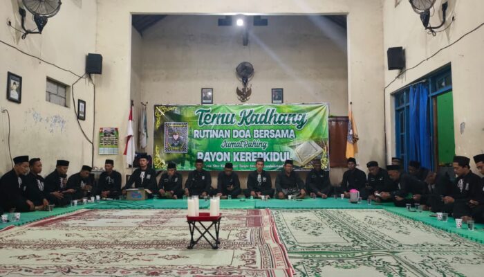 Eratkan Tali Silaturahmi, PSHT Ranting Bagor Gelar Temu Kadhang dan Doa Bersama