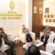 Perkuat Sinergi CJS, Kapolres Mojokerto Boyong PJU Sambangi Kejari dan PN