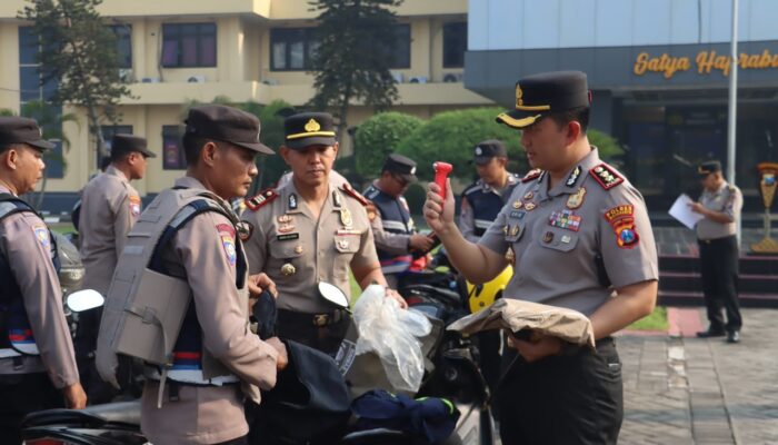 Apel Siaga Bhabinkamtibmas, Polres Mojokerto Perkuat Layanan Humanis dan Kawal Asta Cita