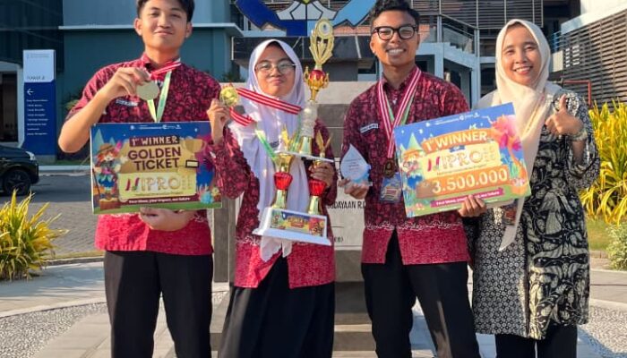 Tim TAPOPS SMKN 5 Surabaya Juara NIPRO 2026, Raih Golden Ticket ITS