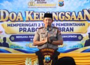 Polres dan Pemkab Mojokerto Gelar Doa 2 Tahun Kepemimpinan Prabowo-Gibran