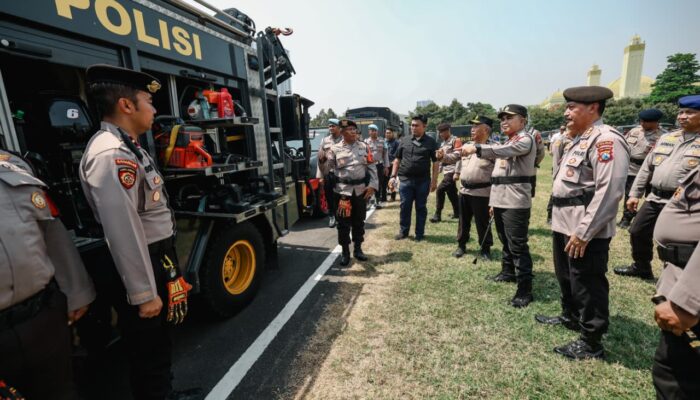 Polda Jatim Kerahkan Pasukan BKO untuk Tangani Karhutla Selama Sepekan