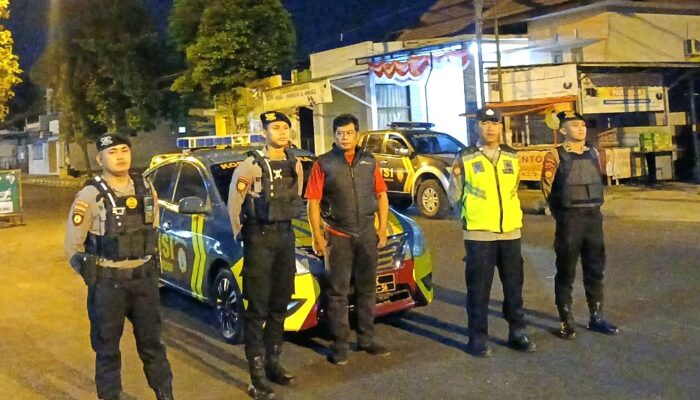 Polres Ponorogo Intensifkan Patroli Blue Light, Antisipasi Gangguan Kamtibmas